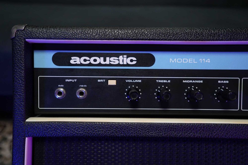 1970's USA Combo Gitarowe, Piec 2 x 10 Acoustic Model 114 vintage