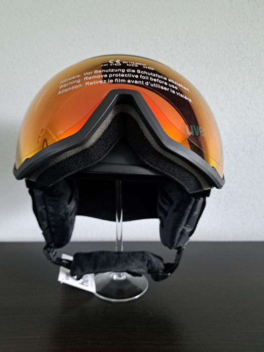 Kaski Kask narciarski snowboard Uvex Wanted Visor z wizjerem 54-58 S/M