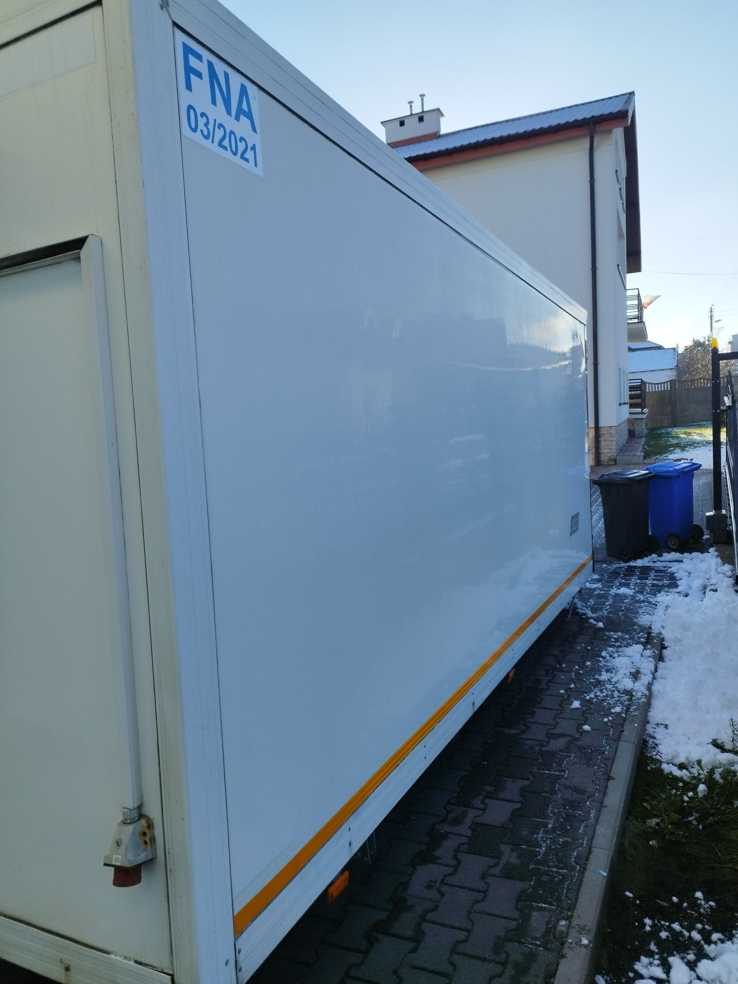 Chłodnia zabudowa kontener 5,00x2,10x2,00 Iveco