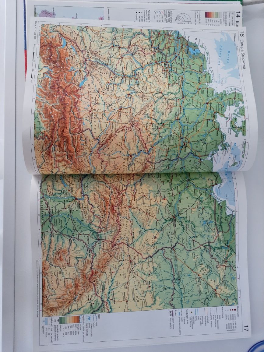 Książka "Geograficzny atlas świata" Res Polona & Westermann