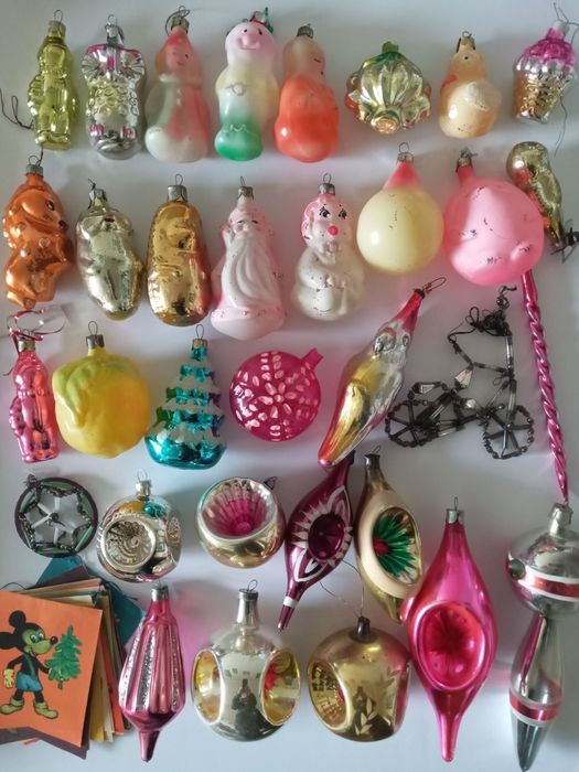 Маяк  часы обезьянка  елочные  игрушки  ссср