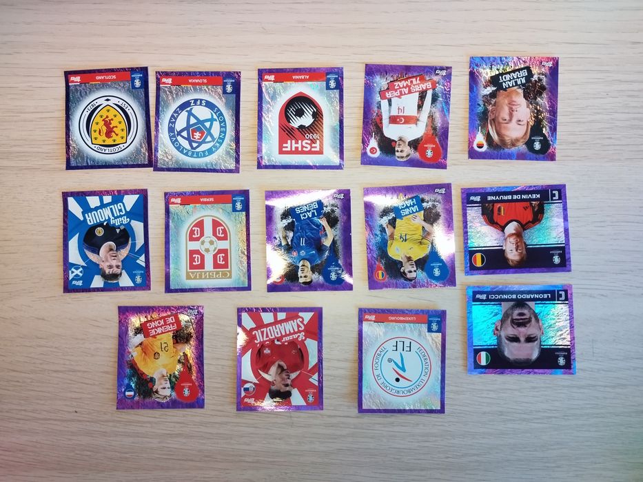 Cromos Especiais/Paralelos Euro 2024