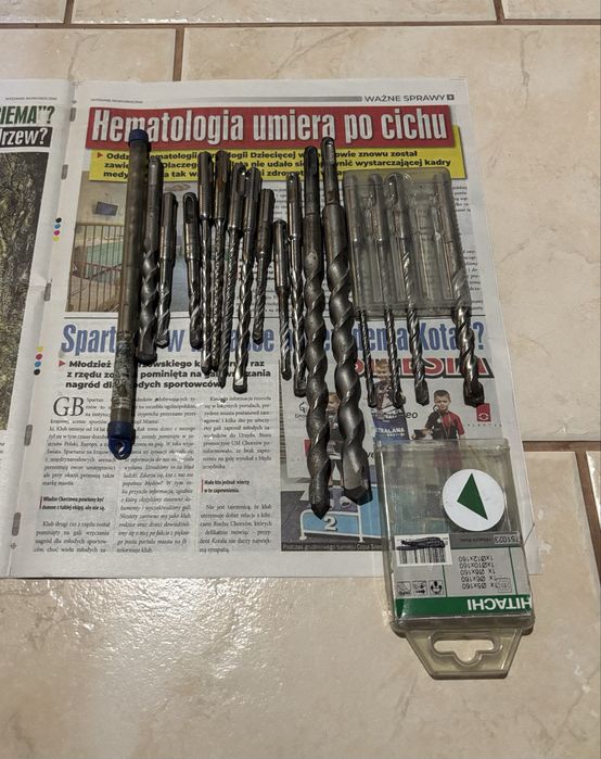 Wiertła do betonu sds plus