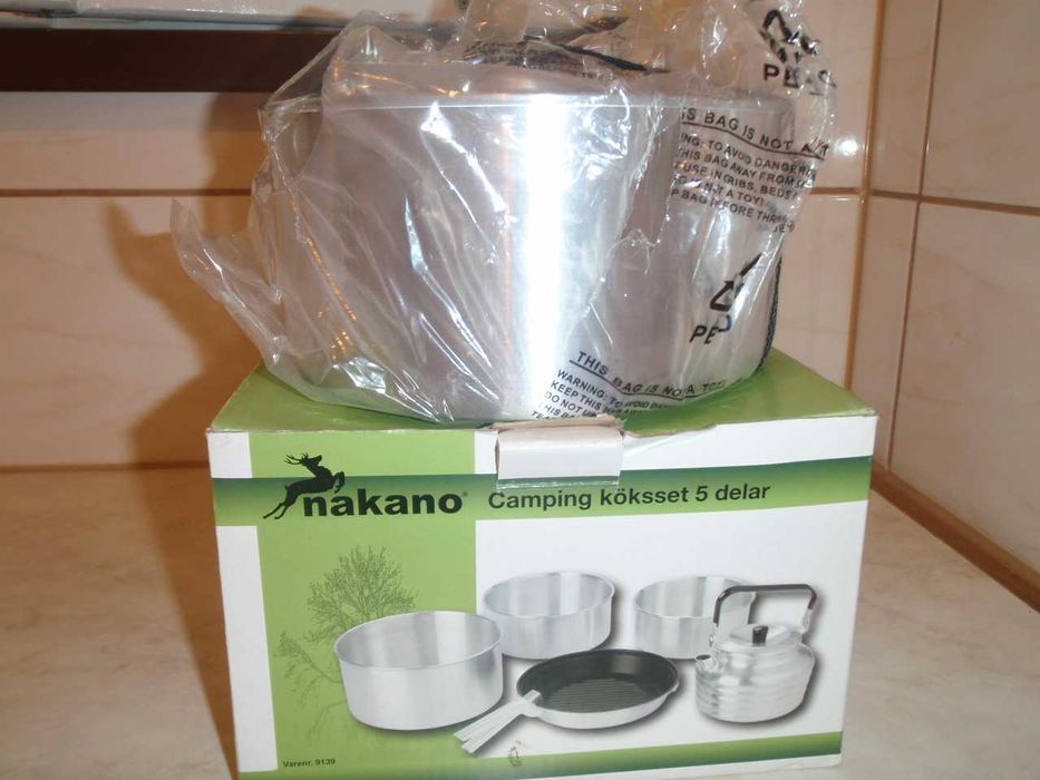 Zestaw naczyn turystycznych