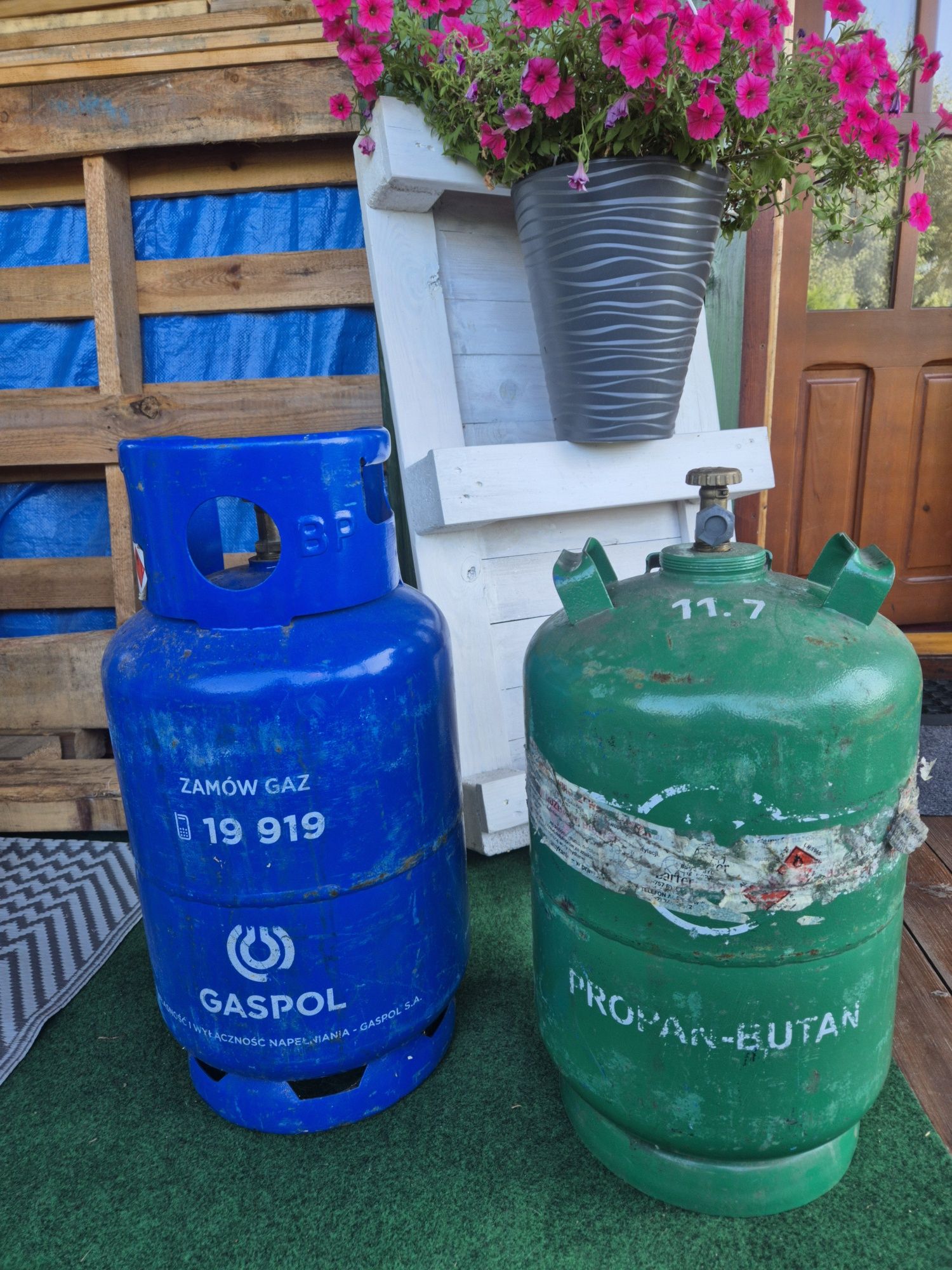 Butla gazowa 11 kg propan butan + reduktor