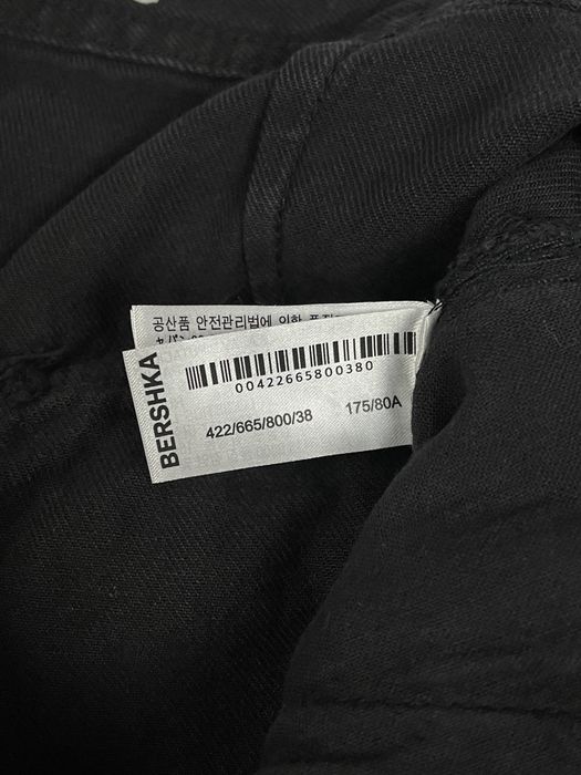 Штани Bershka Cargo Relaxed Fit (W30 / W31 / W32 / W34) чорні чоловічі