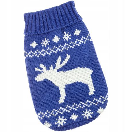 Sweterek ciepłe ubranko dla psa na zimę 27cm (10)