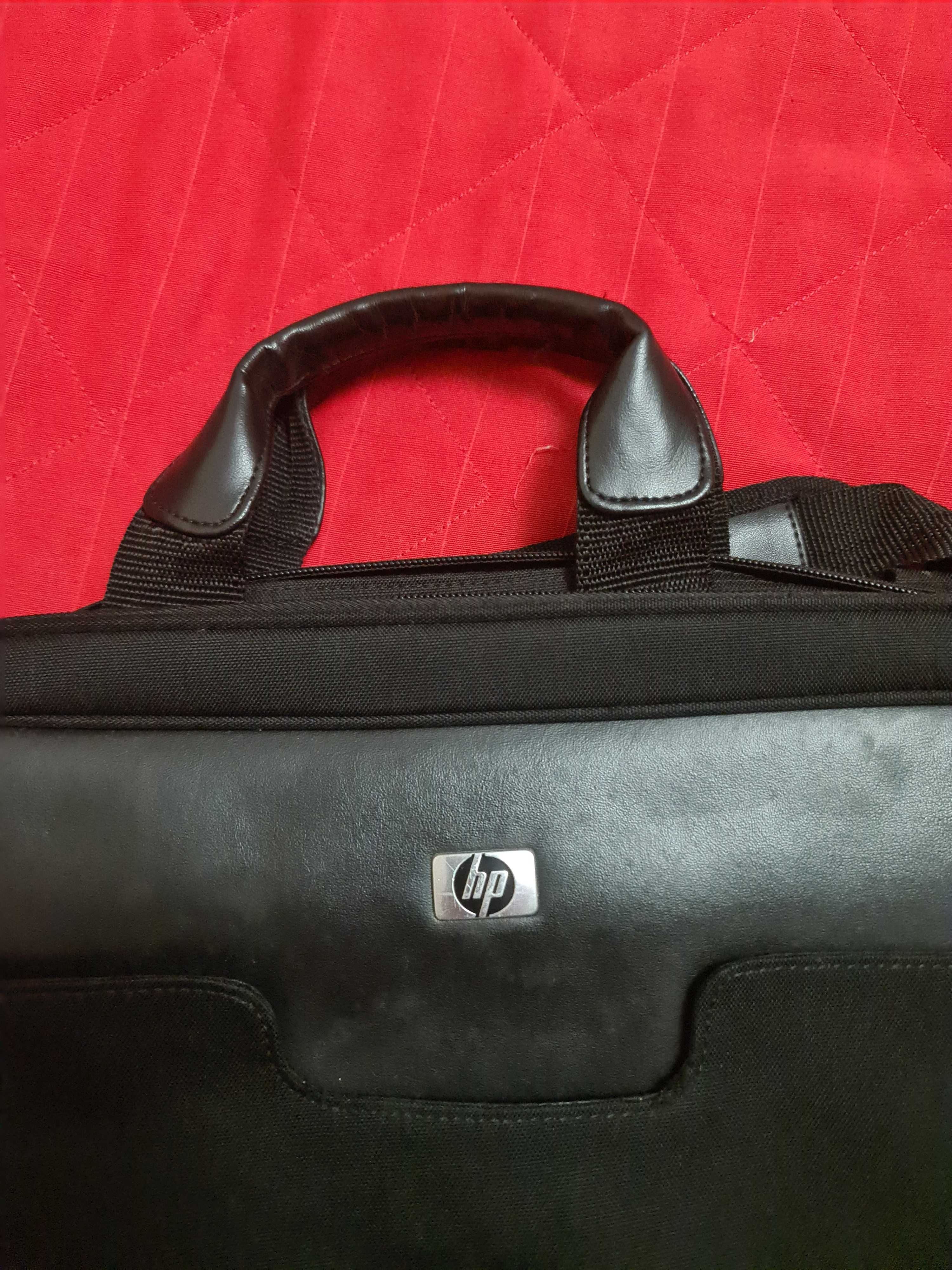 Mala preta da hp para portátil