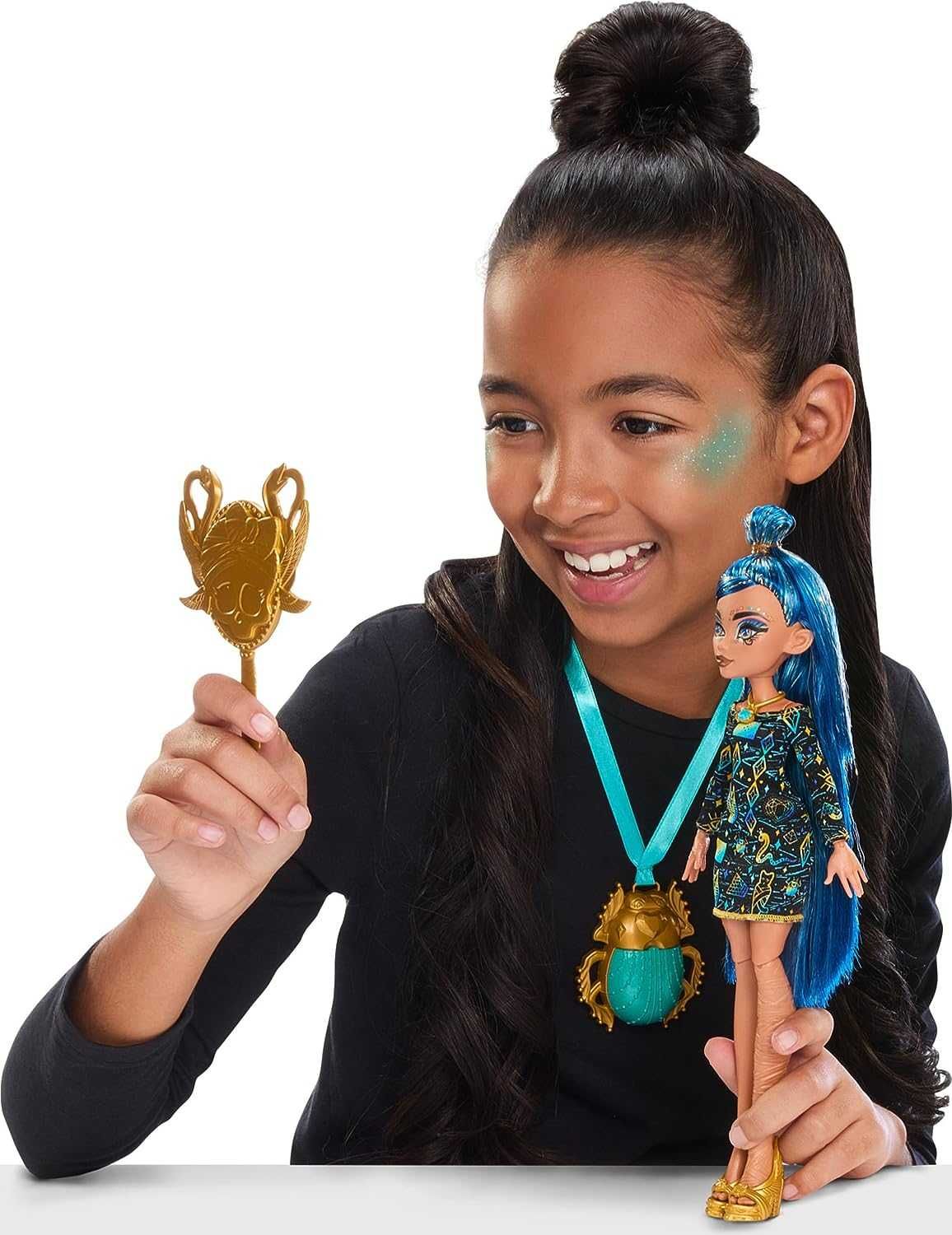 Монстер Хай Клео Де Нил Monster High Cleo De Nile Golden Glam Case