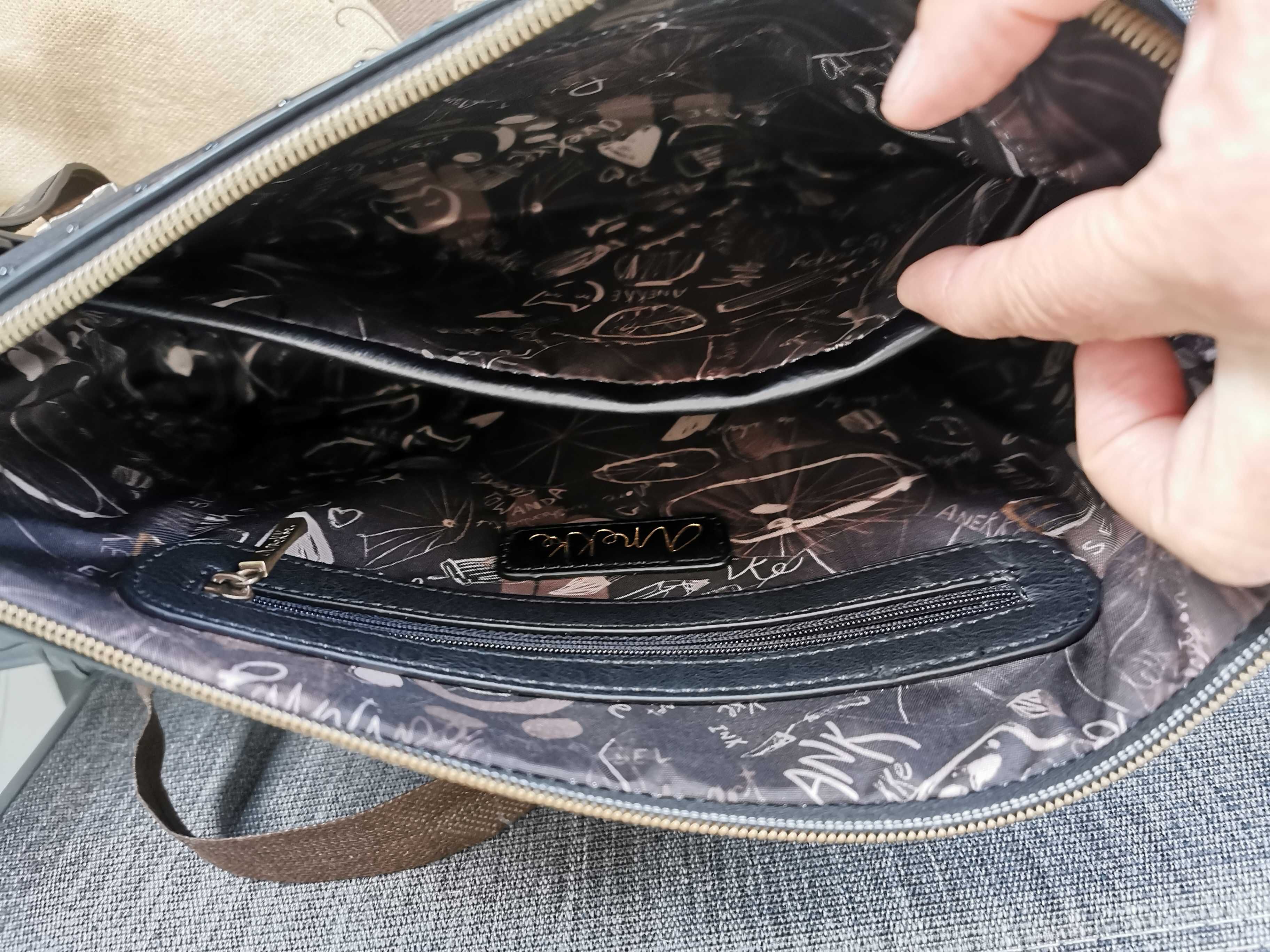 Anekke etui na notebook torebka do ręki