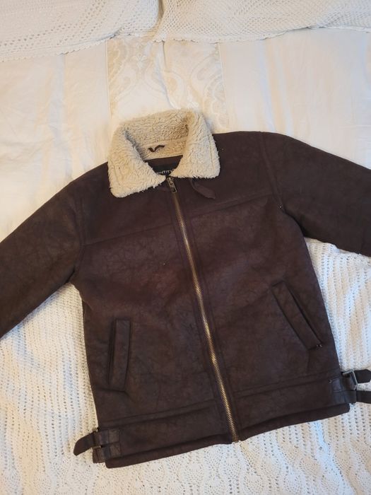 Kurtka pilotka kożuszek