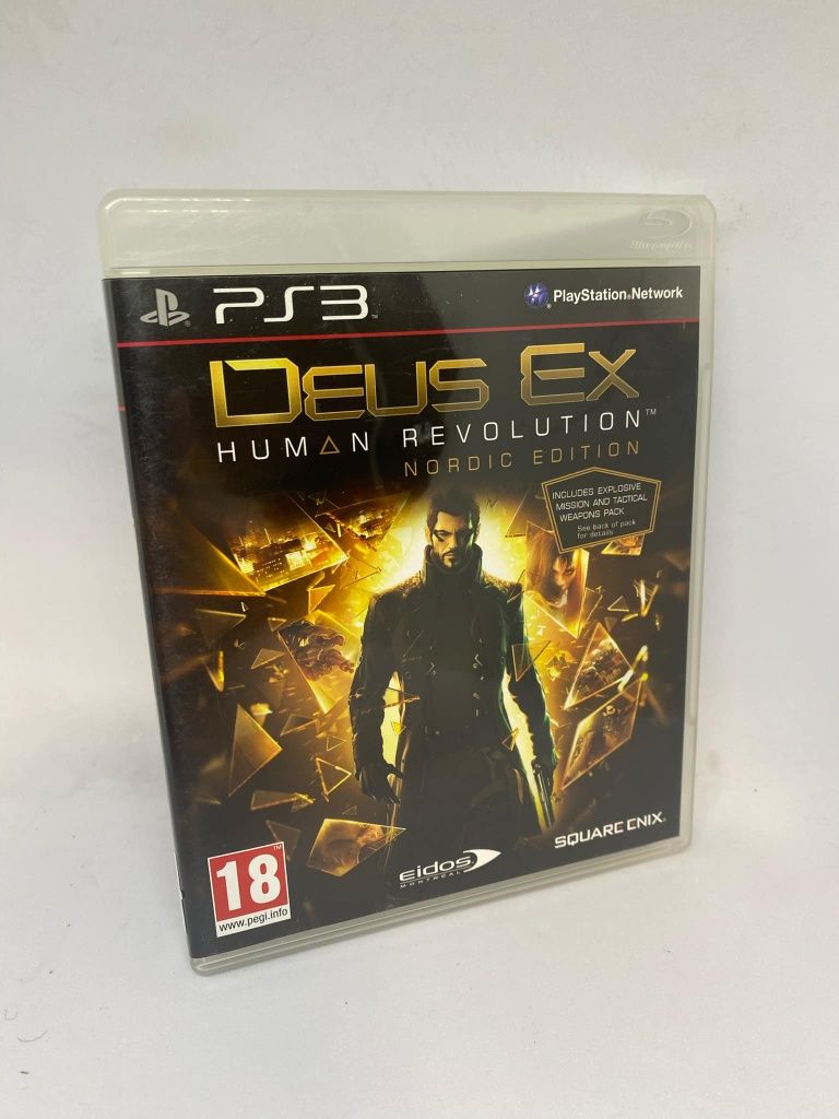 Gra Deus Ex Human Revolution  PS3 Play Station 3 pudełkowa