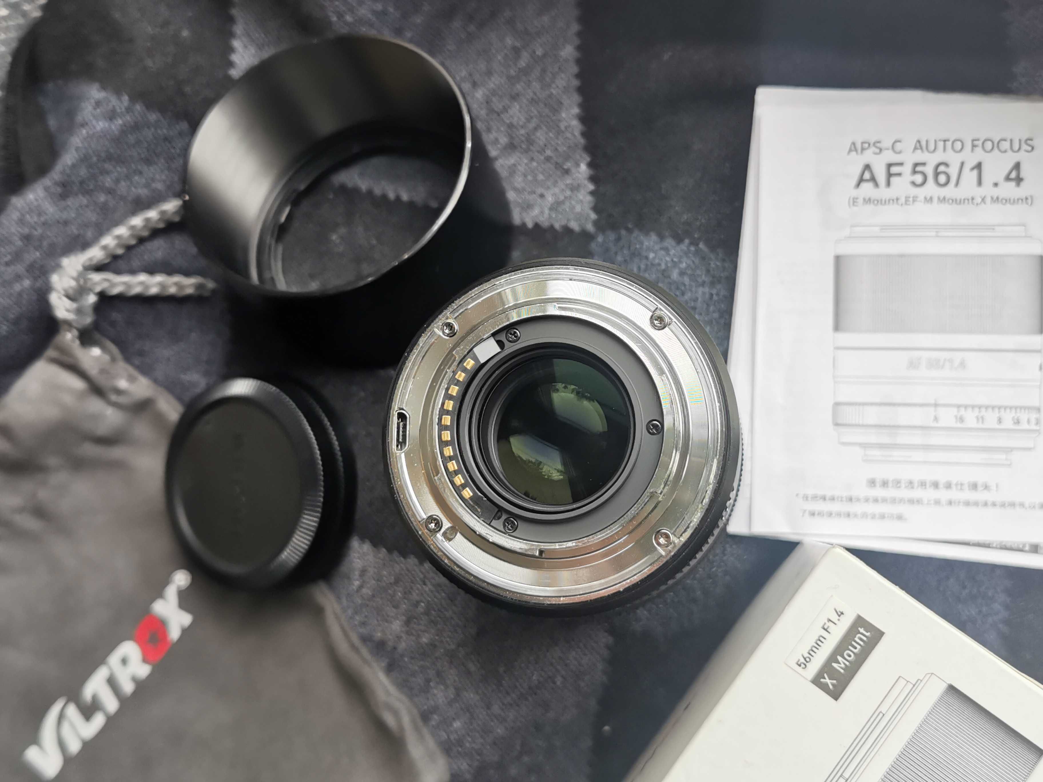Viltrox AF 56mm f/ 1.4 stm для Fujifilm X fuji 50 52 mm fujinon sigma