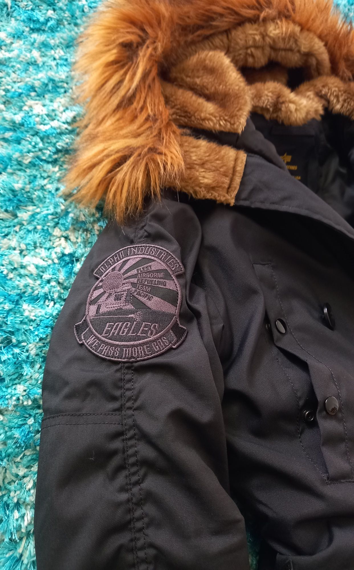 Kurtka zimowa Parka Alpha Industries.  N-3B (N). Stan idealny.