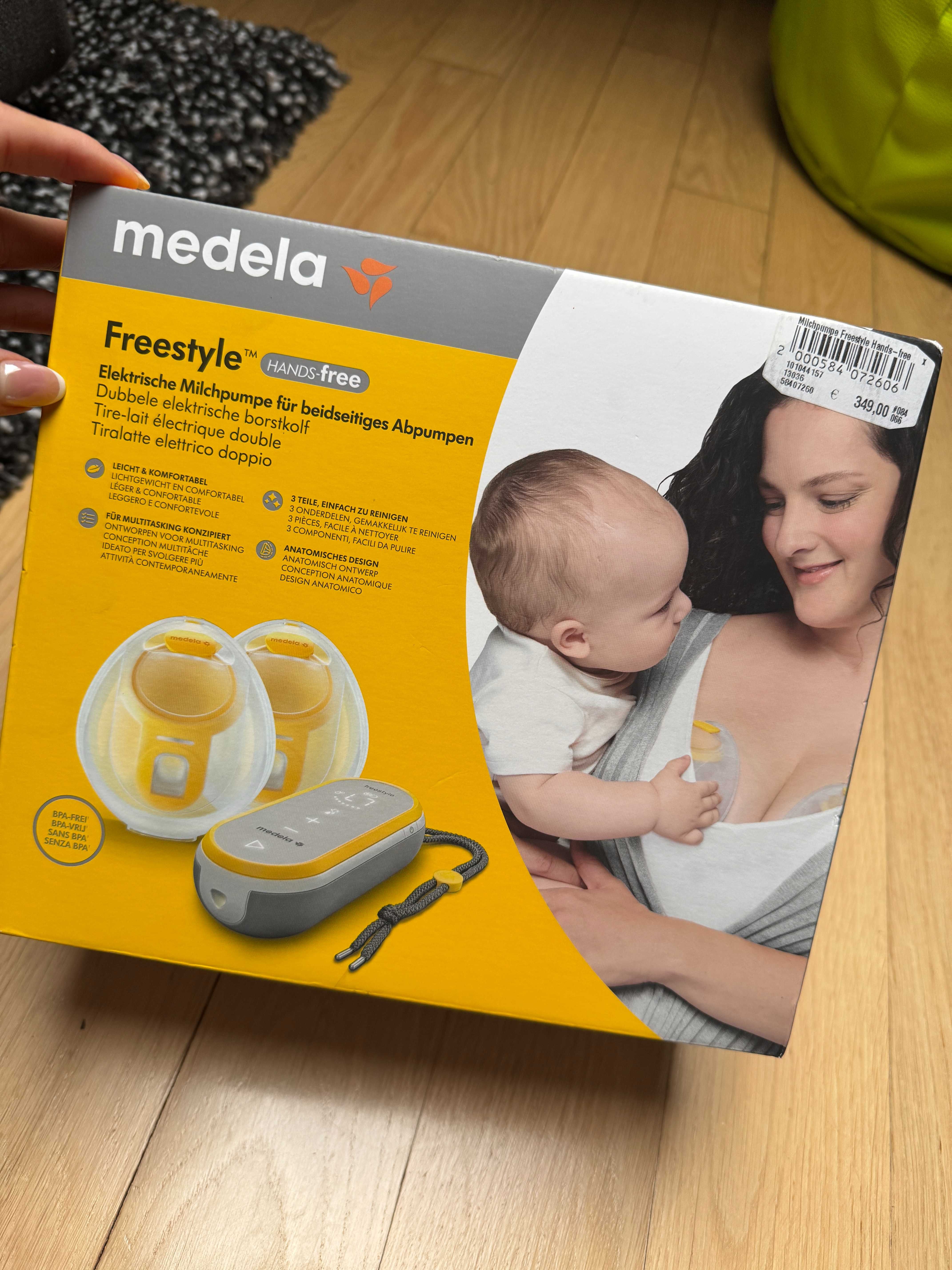 Laktator Freestyle Hands-Free podwójny elektryczny laktator