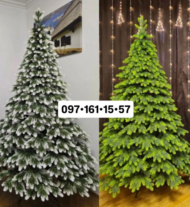 НАЙКРАЩІ ЦІНИ Штучна ялинка Полтава | лита ялинка | штучні ялинки |