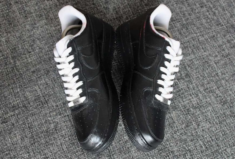Кросівки Nike Air Force Dior Hand Made Оригінал Нат шкіра 44.5р
