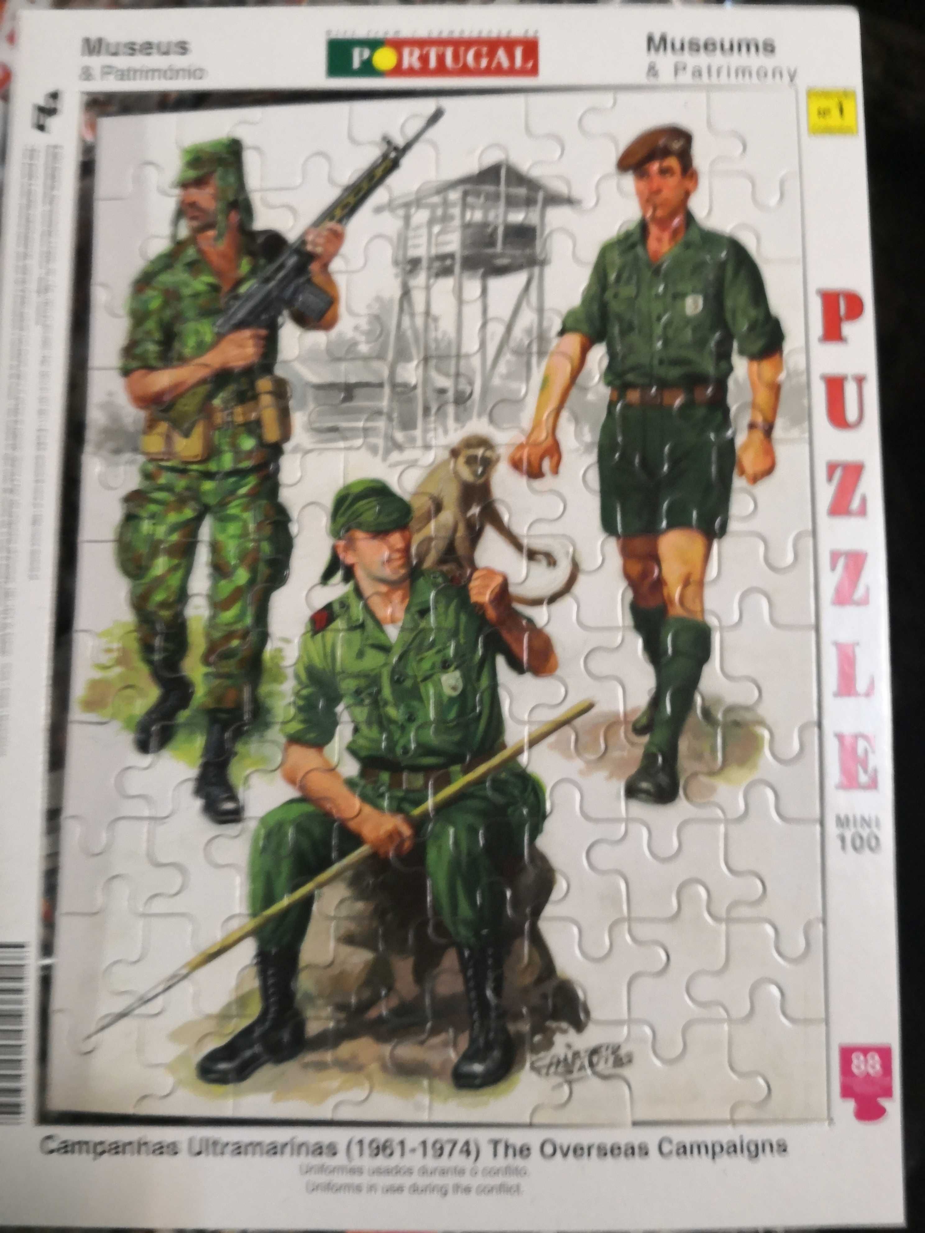 Puzzles mini 88 peças (70 unid.)