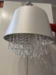 Lampa wisząca z kryształkami