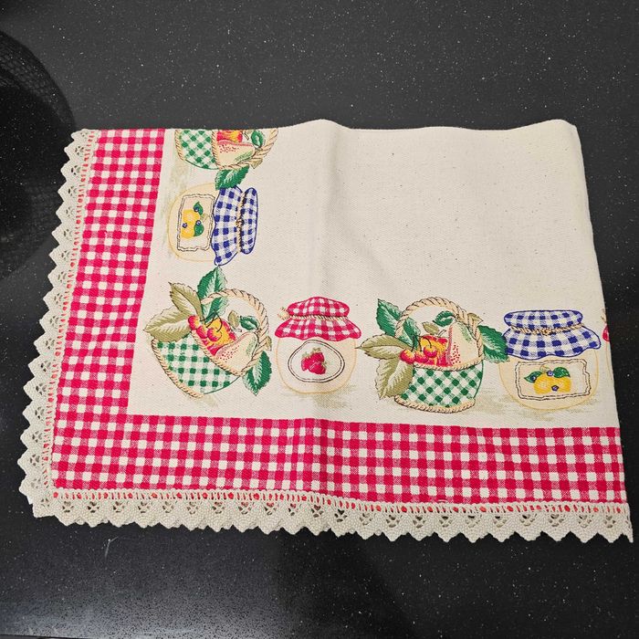 Pano de loiça c/ Croché