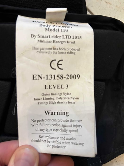 Kamizelka jeździecka dziecięca SMARTRIDER, rozmiar M