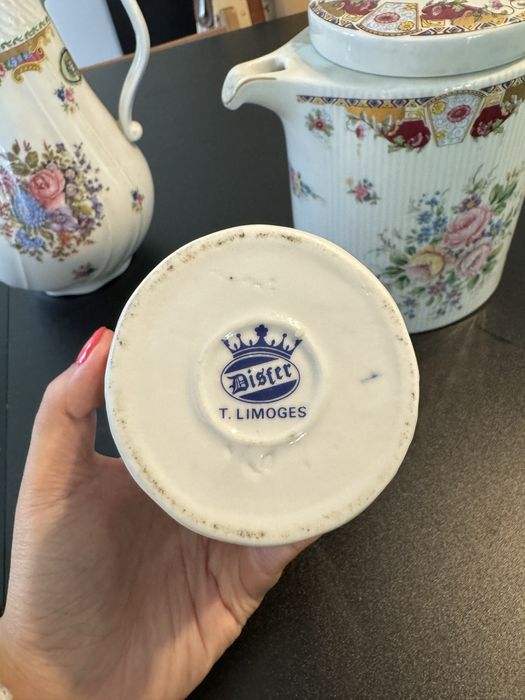 Porcelana francesa T limoges