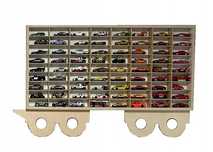 NACZEPA TIRA półki na resoraki hot wheels organizer na samochodziki