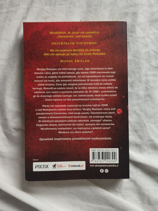 Książka Czerwoniec Jacek Piekiełko