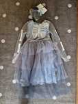 Strój księżniczka szkielet Halloween Zara