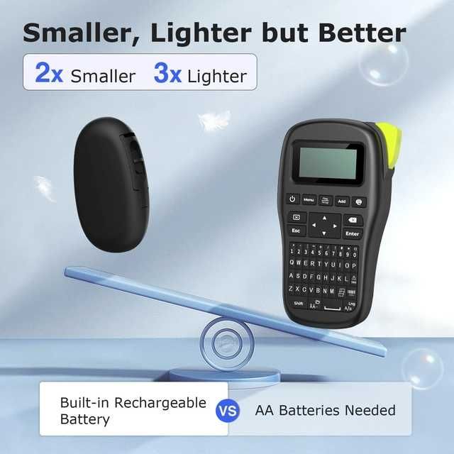 SUPVAN Mini drukarka etykiet, Bluetooth E10,