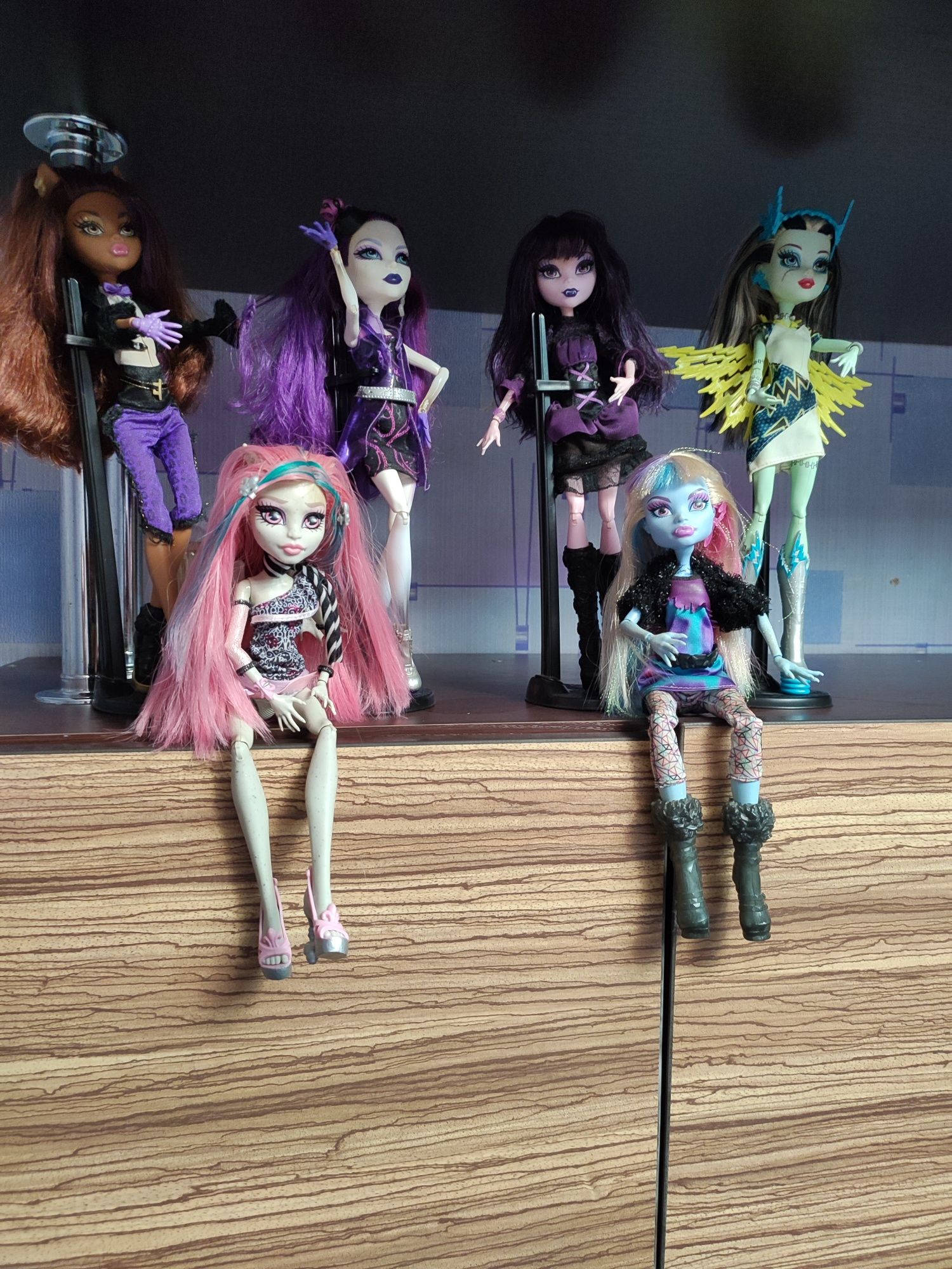 Оригинальные куклы  Monster high Френки, Клодин, Спектра, Элизабет,