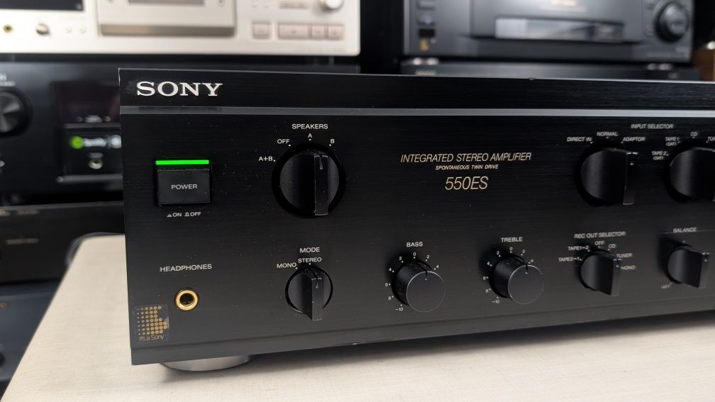 Sony TA-F550Es Wysokiej klasy zintegrowany wzmacniacz stereo