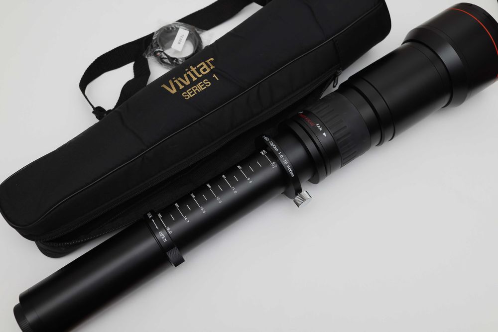 Объективы 500мм f8 и 650-1300мм f8-f16 для Canon EF