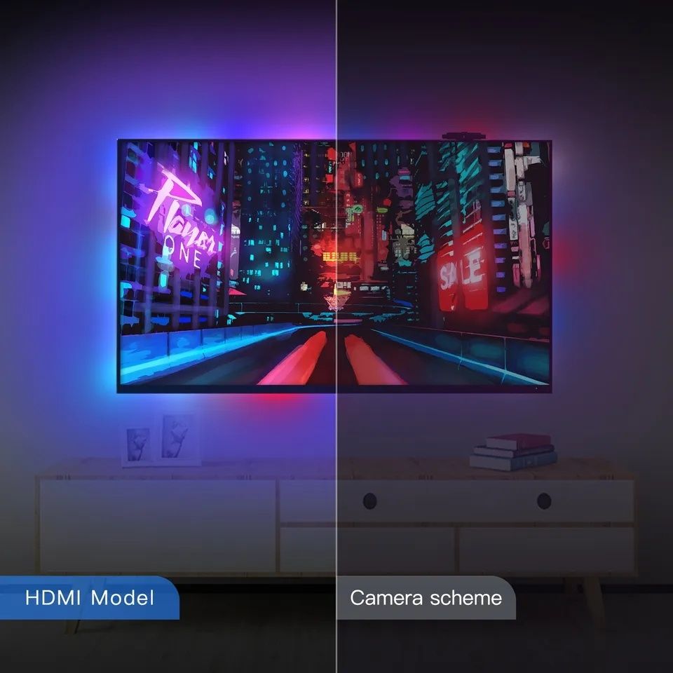 Moes HDMI 2.0 Ambient Led підсвітка до телевізора. 55-65".