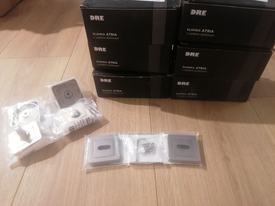 Klamki do drzwi DRE ATRIA - 6 kompletów