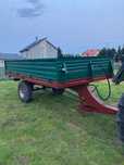 Przyczepa rolnicza wywrotka na trzy strony Sprowadzona 4/2/50cm  5 TON