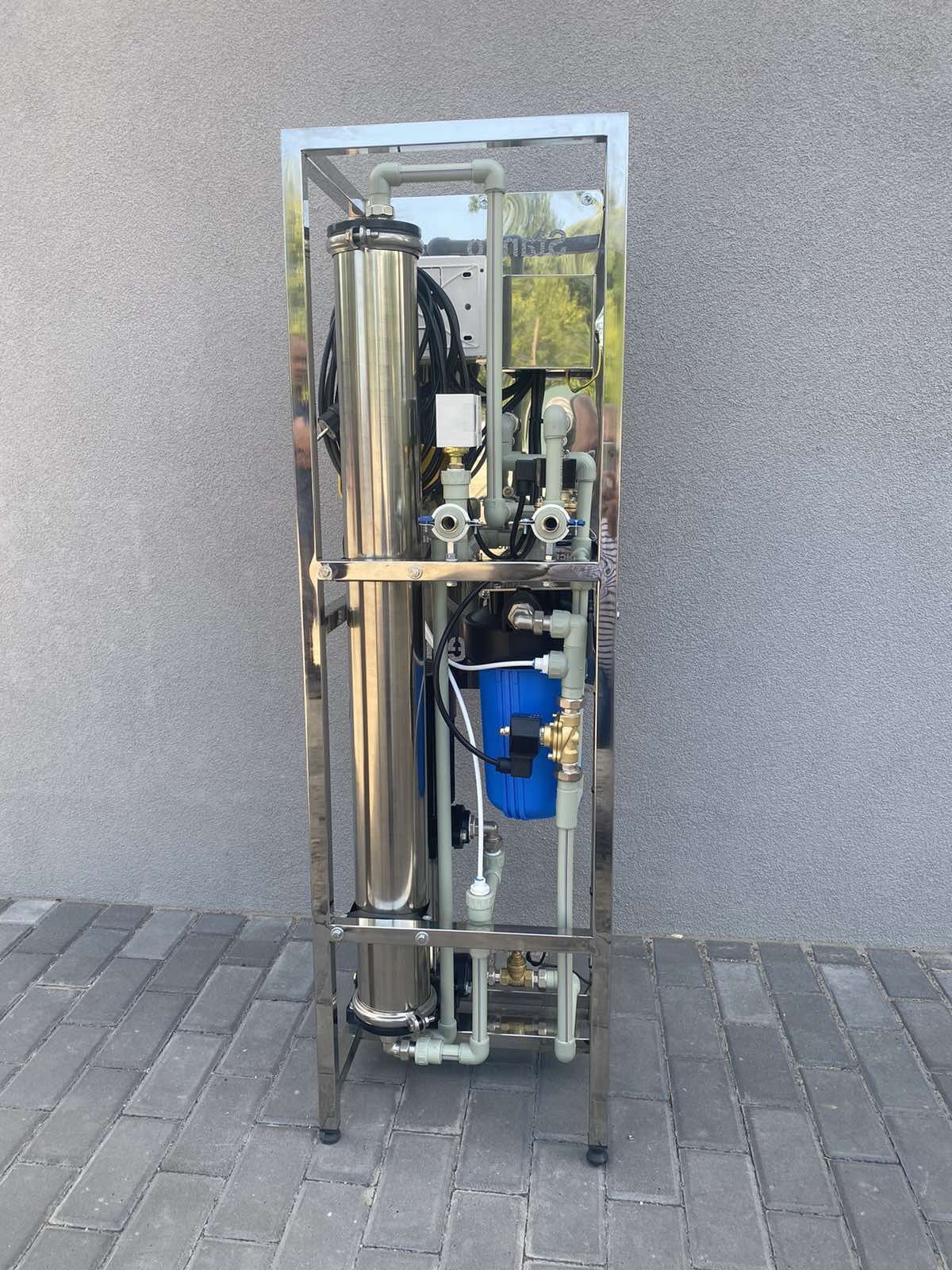 Обратный осмос 250 L/h комплект для частного дома.