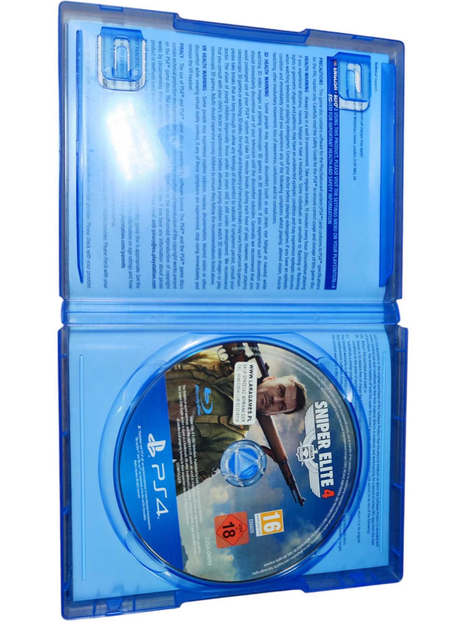Sniper Elite 4 (PS4)