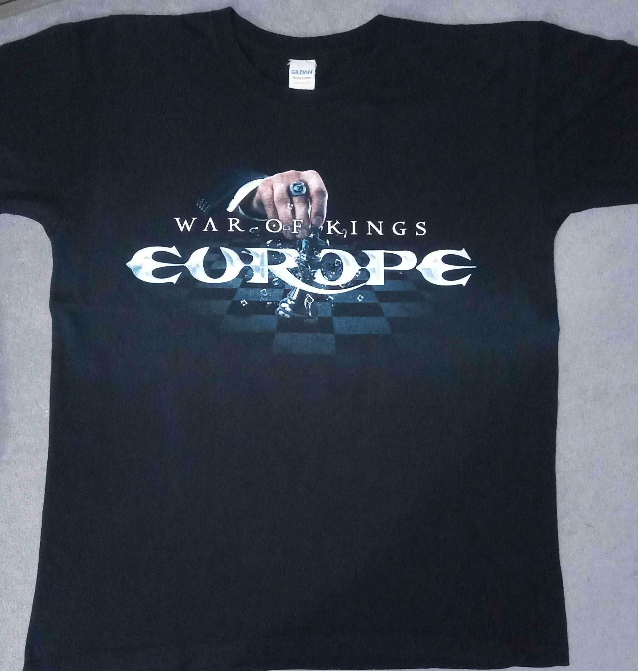 Europe - War of Kings, T-shirt Gildan 
Rozm. L