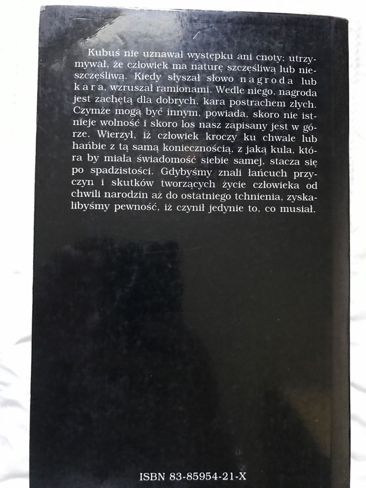 „Kubuś fatalista i jego pan” denis diderot