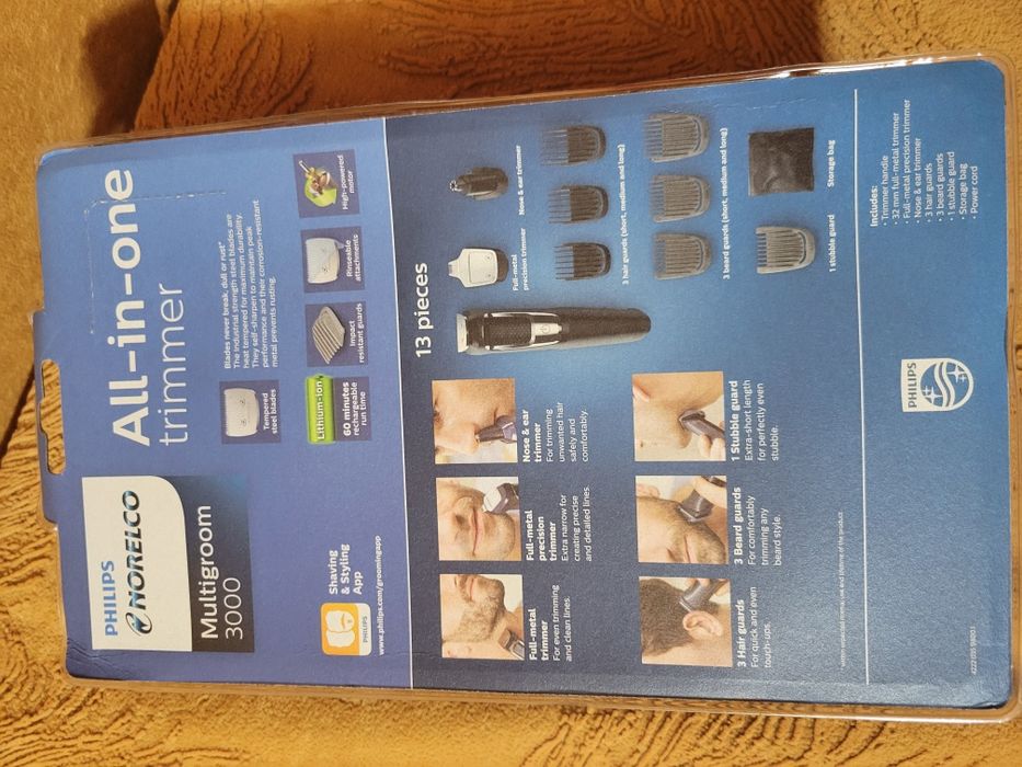 Тример машинка для стрижки Philips Multigroom MG3750, Оригінал