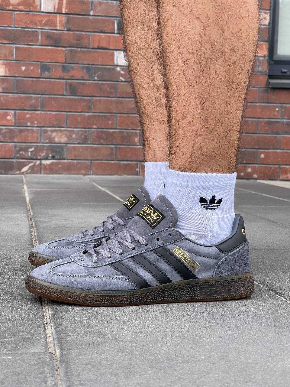 Чоловічі кросівки Adidas Spezial Grey Black Brown (41-45р.)