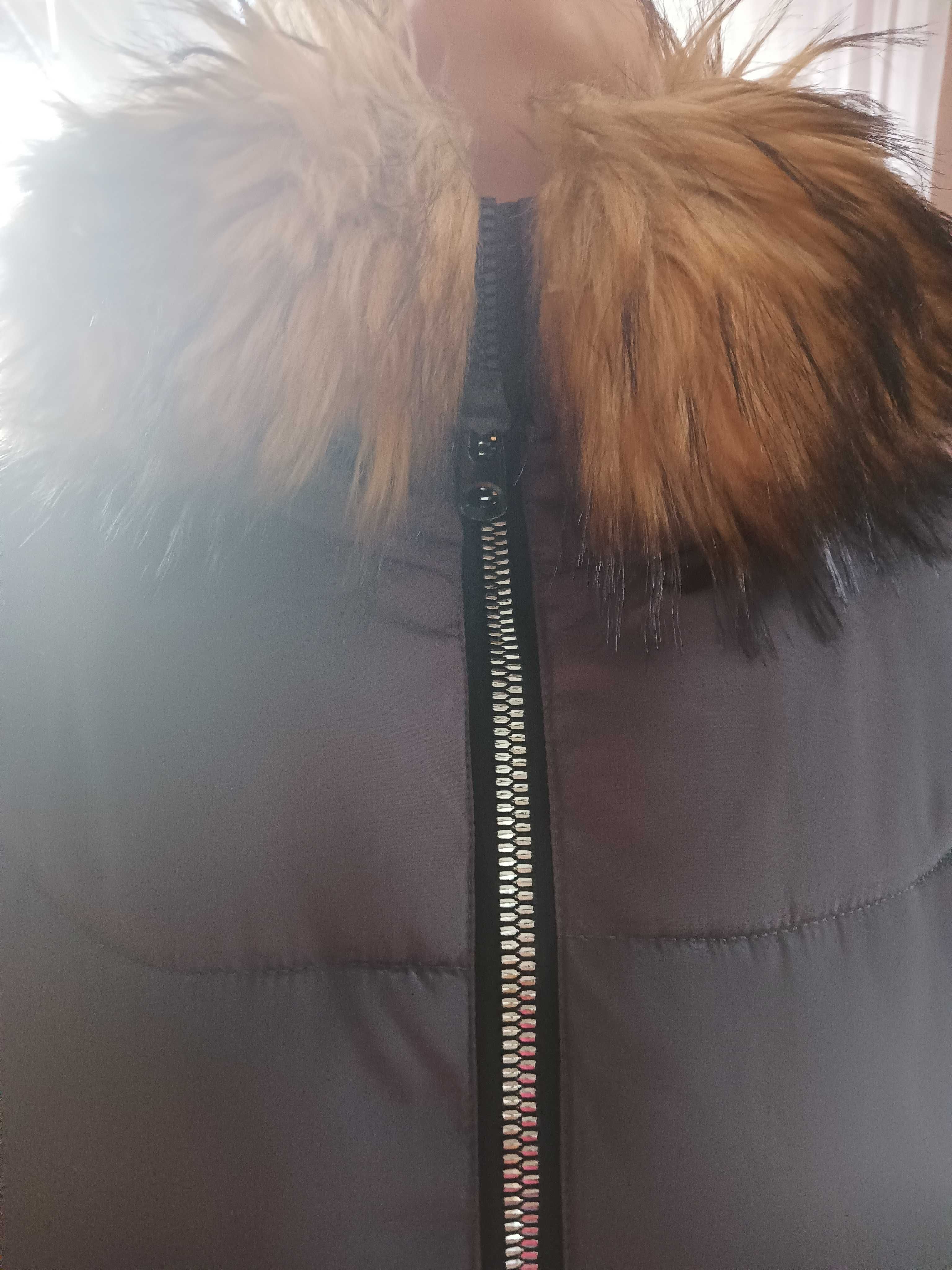 Kurtka zimowa szara