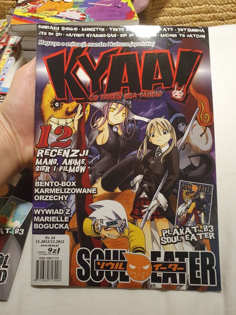Magazyn Kyaa! nr 24 11.2012. Bez plakatu. Okładka: Soul Eater
