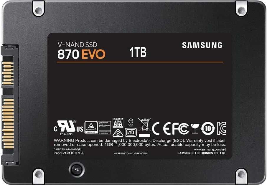 Samsung SSD 870 EVO 1 TB