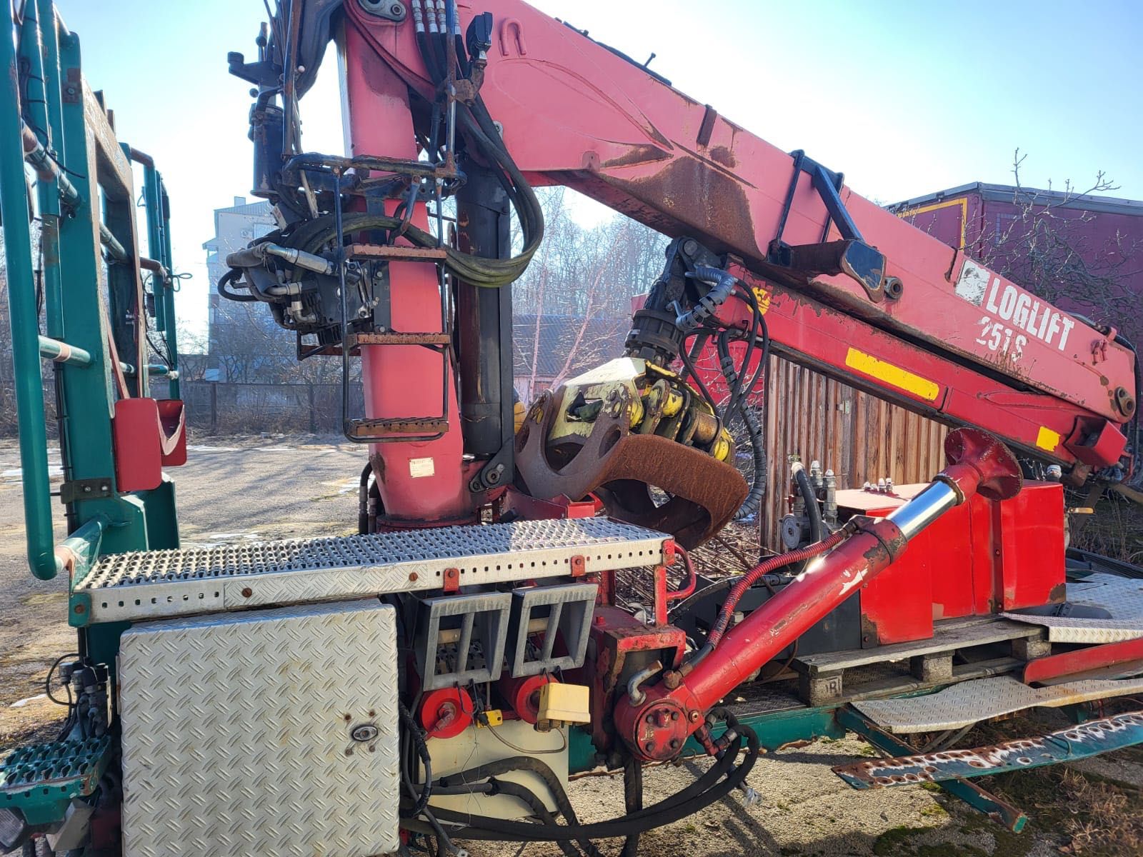 Продам Кран-маніпулятор LOGLIFT 251S  2007 року