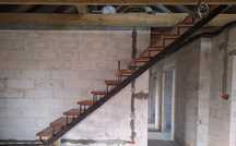 Schody metalowe loftowe