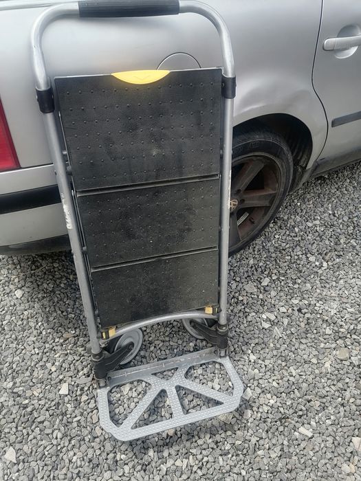 Wózek rozkladane schodki transportowy