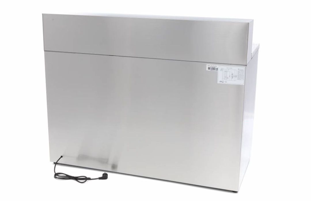 Frigorifico Saladette de Pizzas - 137 cm - 3 Portas - Adapta-se 8 x GN