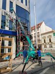 Wynajem Mini żuraw i Manipulator do szklenia